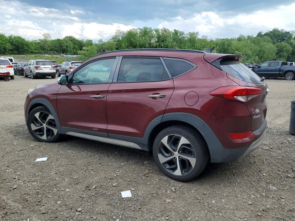 2017 Hyundai Tucson VIN KM8J3CA27HU370438 COPART salvage auction — SIDE, Ct - Cert Of Title-Salvage, sold $3,050 on 2026-07-07 (photo 2)