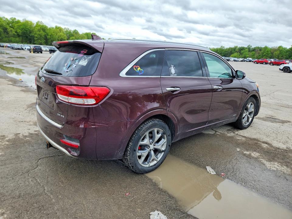 2017 Kia VIN 5XYPKDA58HG318576 COPART salvage auction — FRONT END, Pa - Certificate Of Salvage, sold $1,950 on 2026-07-16 (photo 3)
