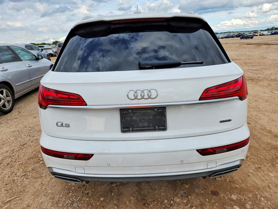 2023 Audi Q5 VIN WA1EAAFY4P2121287 COPART salvage auction — WATER/FLOOD, Tx - Salvage Title-Flood Damage, sold $15,800 on 2026-07-02 (photo 6)