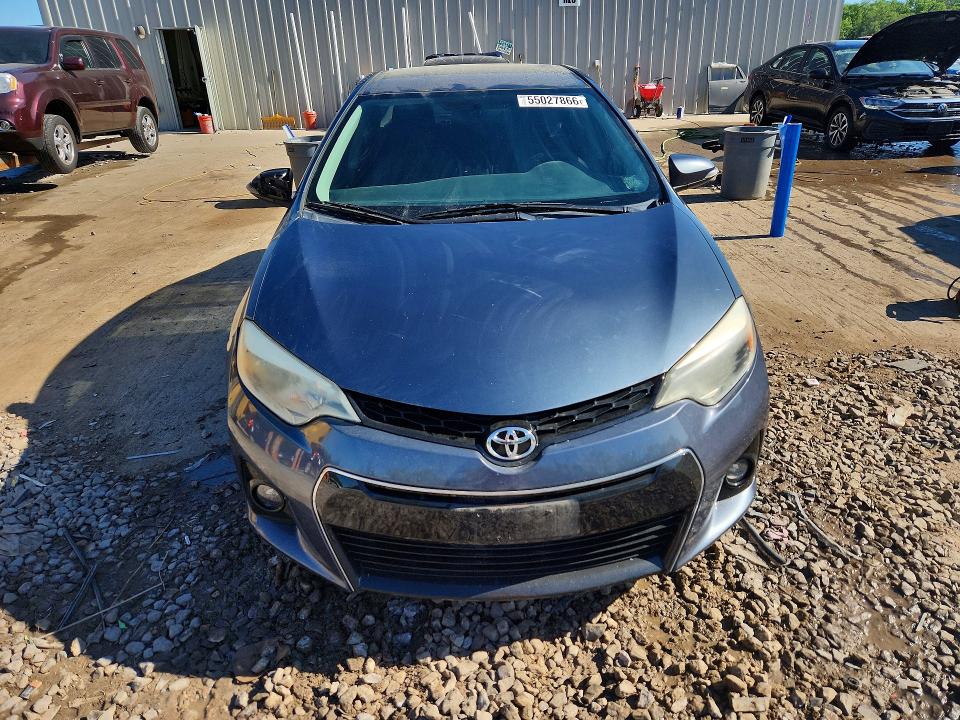 2015 Toyota Corolla VIN 5YFBURHEXFP332947 COPART salvage auction — HAIL, Wi - Certificate Of Title, sold $2,350 on 2026-07-20 (photo 5)