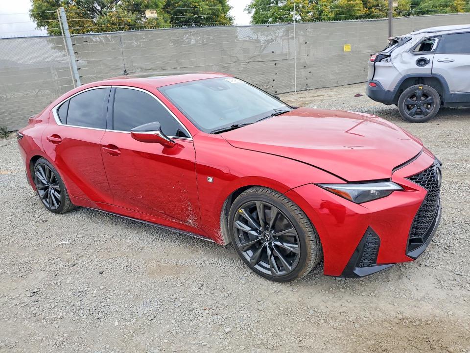 2022 Lexus Is VIN JTHGZ1B2XN5054228 COPART salvage auction — FRONT END, CA - SALVAGE CERTIFICATE, sold $13,500 on 2026-07-24 (photo 4)