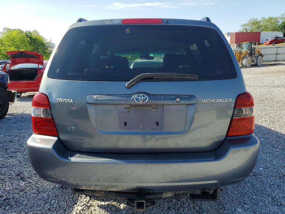 2006 Toyota VIN JTEDP21A060098337 COPART salvage auction — MINOR DENT/SCRATCHES, TX - SALVAGE VEHICLE TITLE, sold $700 on 2026-07-24 (photo 6)