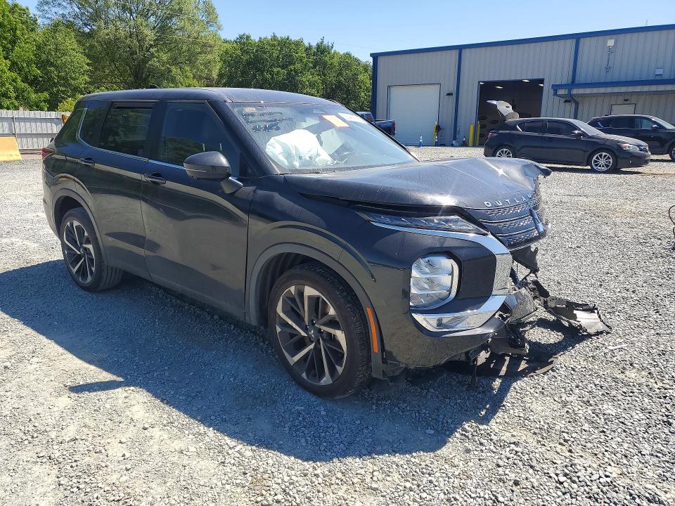 2023 Mitsubishi Outlander VIN JA4J3UA89PZ052055 COPART salvage auction — FRONT END, Nc - Salvage Certificate Of Title, sold $4,100 on 2026-07-09 (photo 4)
