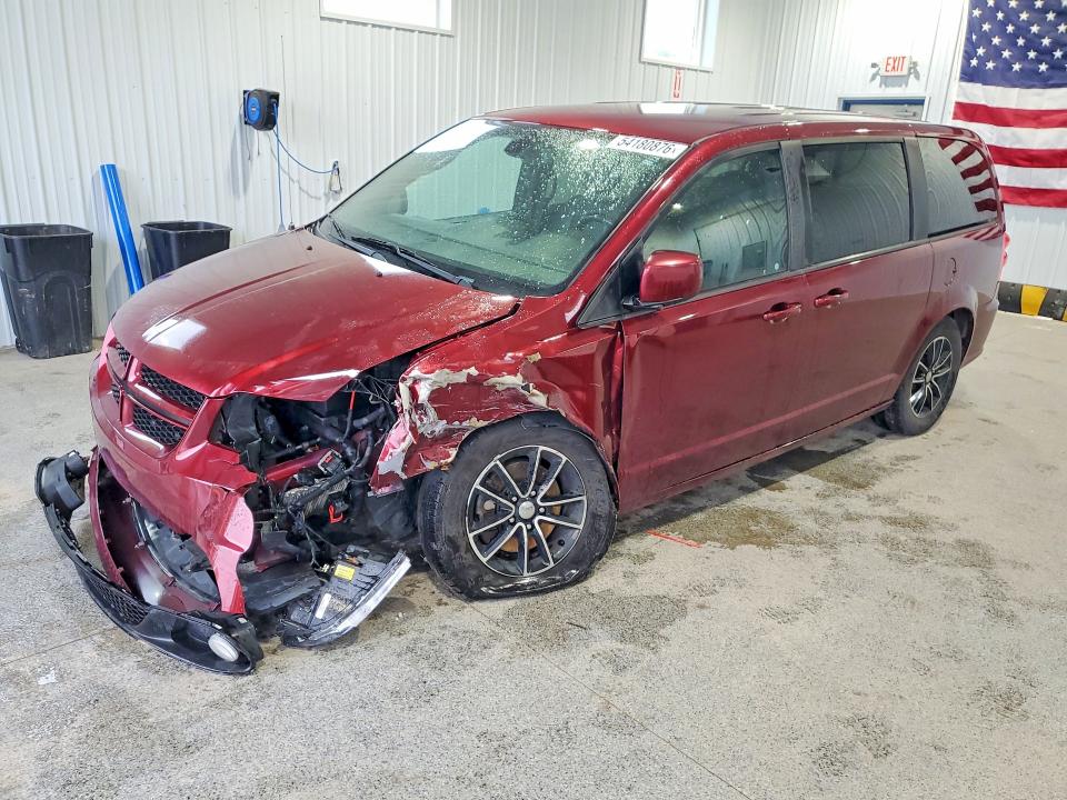 2019 Dodge VIN 2C4RDGEG1KR606250 COPART salvage auction — FRONT END, Oh - Cert Of Title-Salvage, sold $775 on 2026-07-02 (photo 1)
