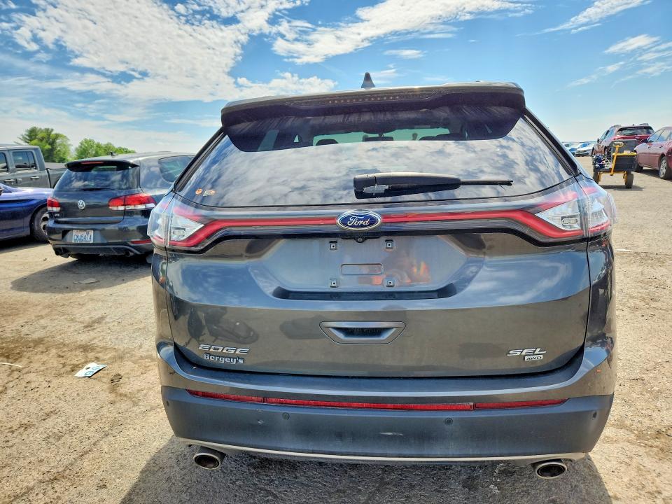 2016 Ford Edge VIN 2FMPK4J81GBC03813 COPART salvage auction — FRONT END, Pa - Certificate Of Salvage, sold $1,400 on 2026-07-02 (photo 6)