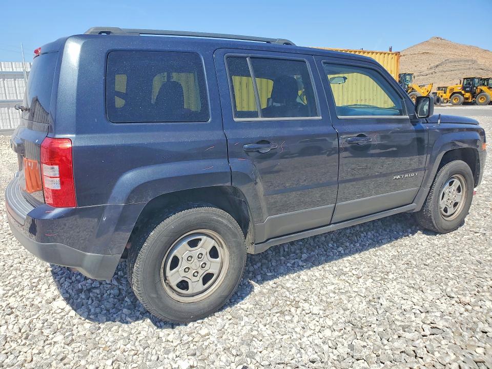 2014 Jeep Liberty (patriot) VIN 1C4NJRBB8ED520503 COPART salvage auction — FRONT END, Nv - Salvage Title, sold $650 on 2026-07-08 (photo 3)