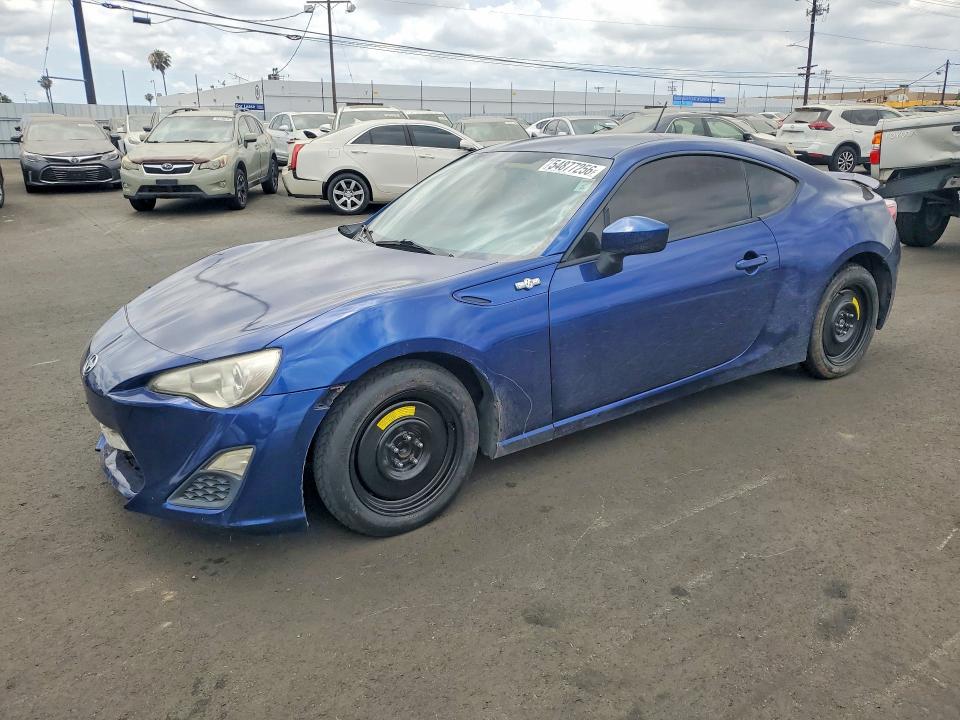 2013 Scion VIN JF1ZNAA16D1727476 COPART salvage auction — SIDE, Ca - Salvage Certificate, sold $1,300 on 2026-07-13 (photo 1)