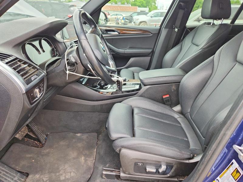 2018 BMW X3 VIN 5UXTR9C57JLD71852 COPART salvage auction — MINOR DENT/SCRATCHES, Oh - Dealer Only Clean Title (P), sold $7,300 on 2026-07-02 (photo 7)