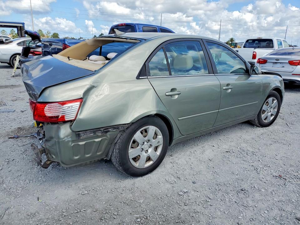 2009 Hyundai Sonata VIN 5NPET46C89H485641 COPART salvage auction — REAR END, Id - Salvage Certificate Of Title, sold $825 on 2026-07-31 (photo 3)