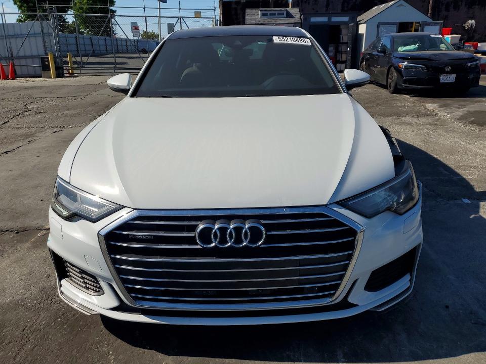 2019 Audi A6 VIN WAUK2AF24KN107816 COPART salvage auction — FRONT END, Ca - Salvage Certificate, sold $8,700 on 2026-07-24 (photo 5)