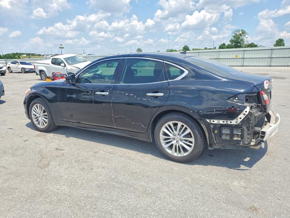 2012 Infiniti M VIN JN1BY1AR6CM396763 COPART salvage auction — REAR END, Nc - Salvage Certificate Of Title, sold $300 on 2026-07-21 (photo 2)