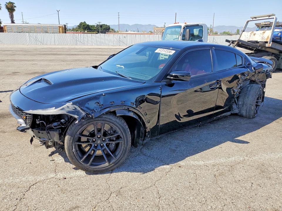 2022 Dodge Charger VIN 2C3CDXGJ1NH189614 — COPART salvage auction photo