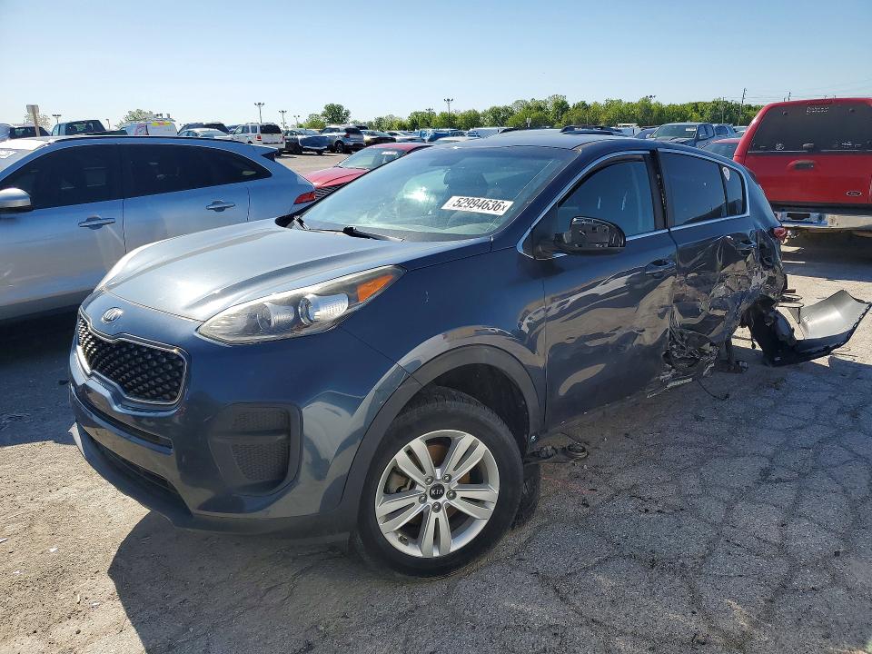 2018 Kia Sportage VIN KNDPM3AC1J7348315 COPART salvage auction — SIDE, In - Cert Of Title-Salvage Title, sold $2,100 on 2026-07-31 (photo 1)