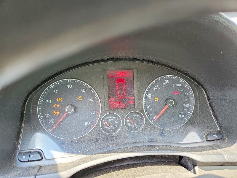 2008 Volkswagen Golf VIN WVWBB71K18W272285 COPART salvage auction — FRONT END, Nj - Cert Of Title-Salvage, sold $225 on 2026-07-29 (photo 9)