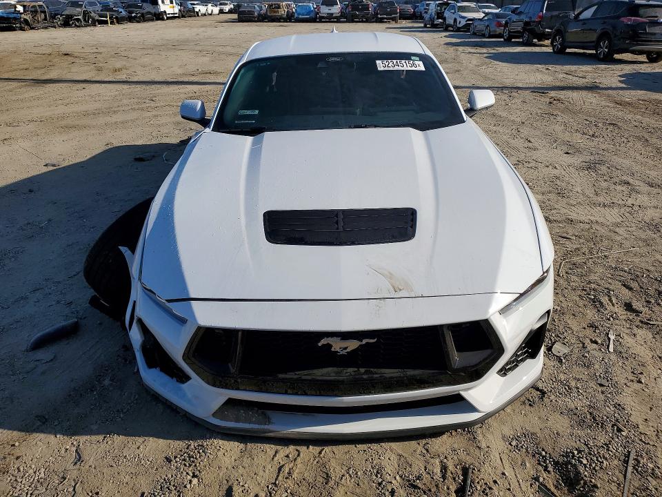 2025 Ford Mustang VIN 1FA6P8CF1S5401606 COPART salvage auction — FRONT END, Ca - Salvage Certificate, sold $25,500 on 2026-07-02 (photo 5)