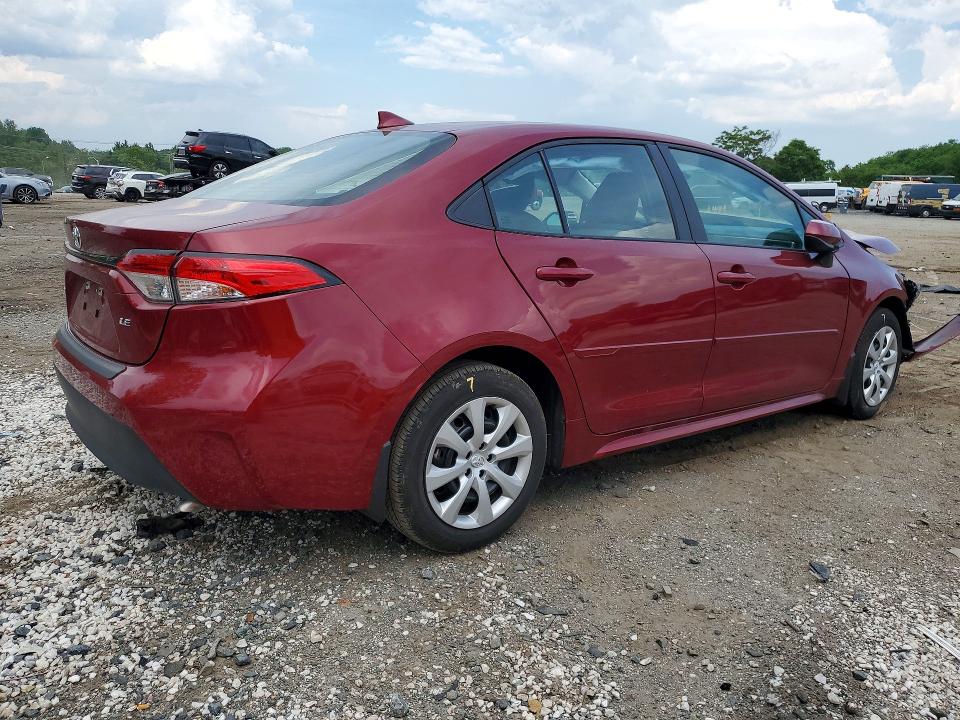 2024 Toyota VIN 5YFB4MDE9RP169415 COPART salvage auction — FRONT END, Md - Cert Of Salvage > 75% Damage, sold $1,750 on 2026-07-28 (photo 3)