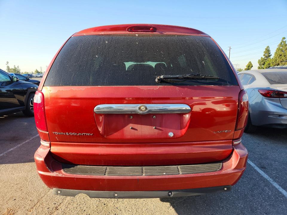 2007 Chrysler Town & country VIN 2A4GP64L57R314691 COPART salvage auction — NORMAL WEAR, Ca - Salvage Certificate, sold $400 on 2026-07-02 (photo 6)