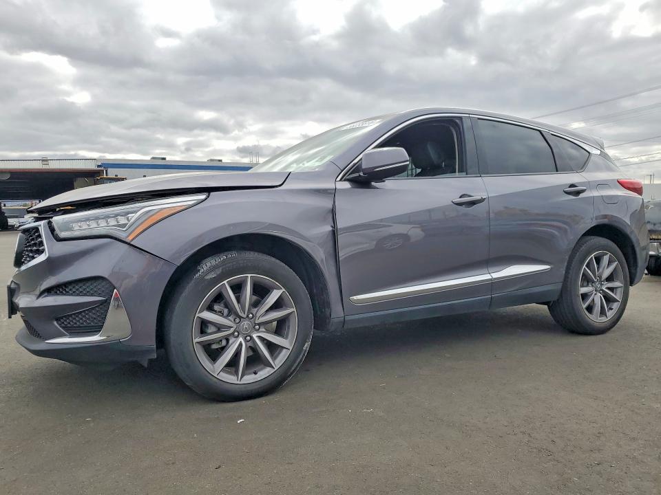 2021 Acura Rdx VIN 5J8TC1H5XML005626 COPART salvage auction — FRONT END, Ca - Salvage Certificate, sold $7,100 on 2026-07-29 (photo 1)
