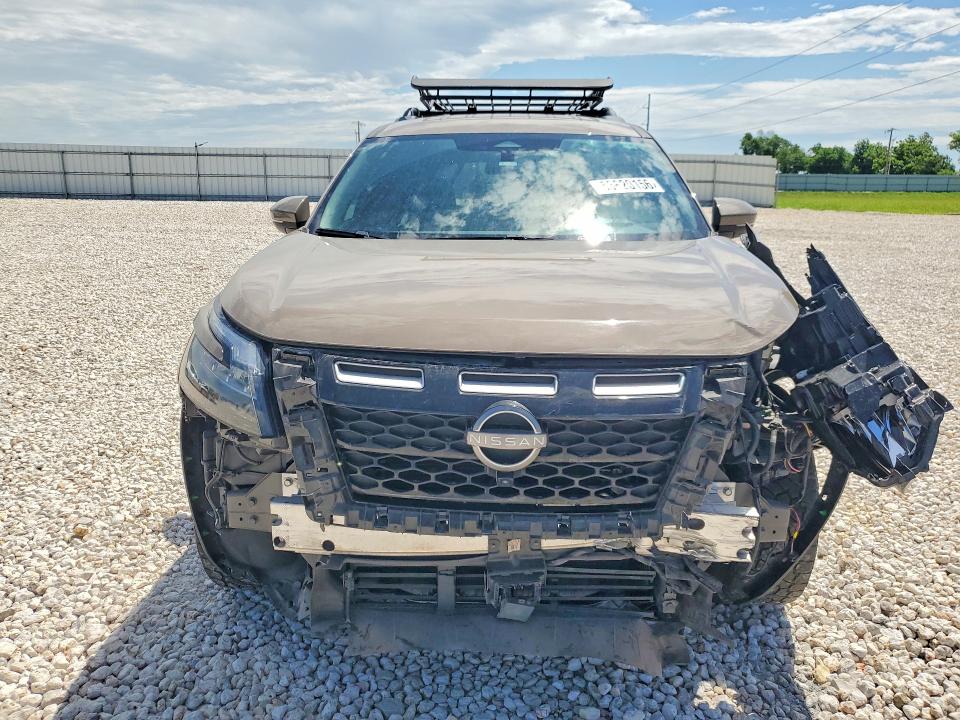 2023 Nissan Pathfinder VIN 5N1DR3BD3PC249423 COPART salvage auction — FRONT END, Tx - Salvage Vehicle Title, sold $5,500 on 2026-07-09 (photo 5)