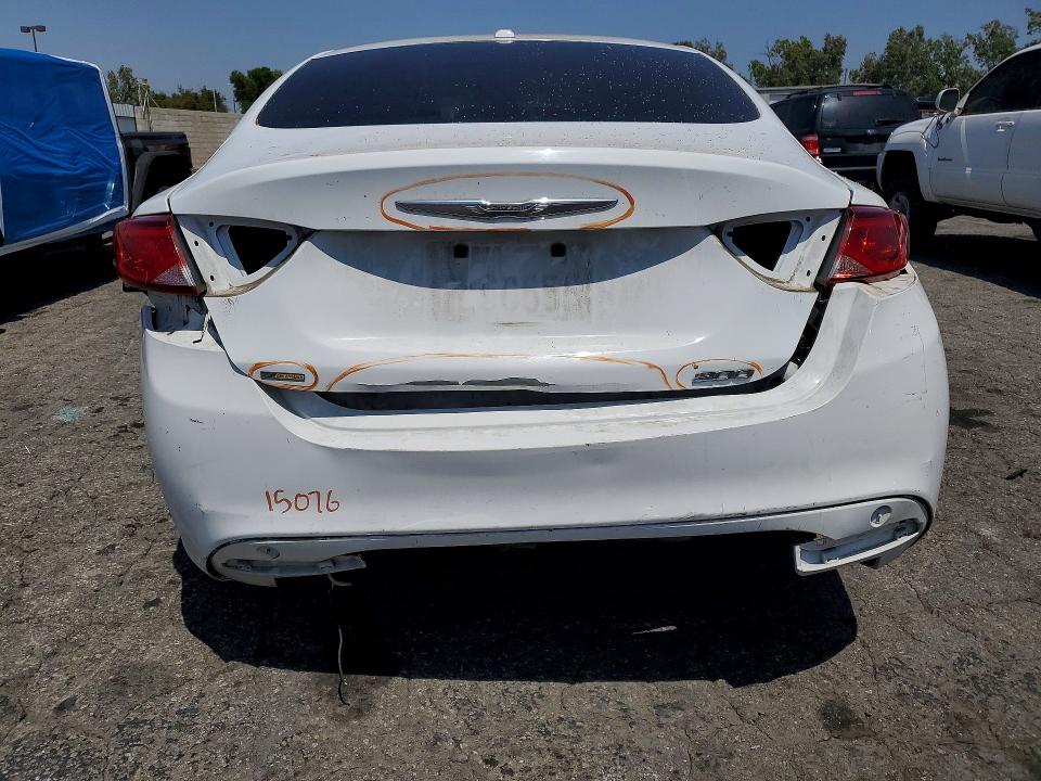 2015 Chrysler VIN 1C3CCCAB9FN674993 COPART salvage auction — REAR END, Wv - Salvage Certificate, sold $750 on 2026-07-13 (photo 6)