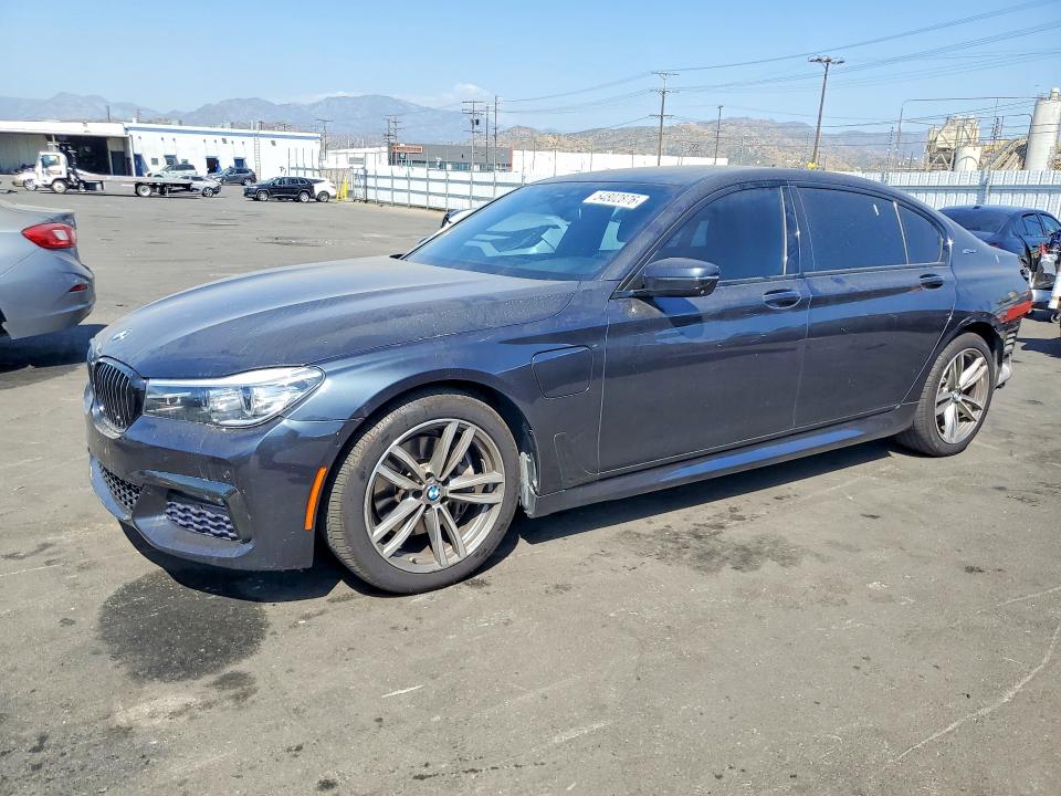 2018 BMW 7er VIN WBA7J2C5XJG938446 COPART salvage auction — REAR END, Ca - Salvage Certificate, sold $10,000 on 2026-07-29 (photo 1)