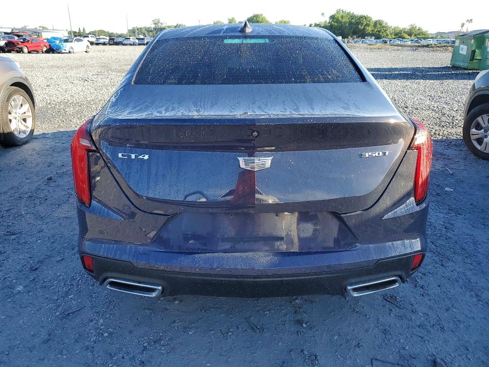 2024 Cadillac Ct4 VIN 1G6DA5RK1R0126075 COPART salvage auction — REAR END, Fl - Cert Of Title Slvg Rebuildable, sold $8,600 on 2026-07-06 (photo 6)