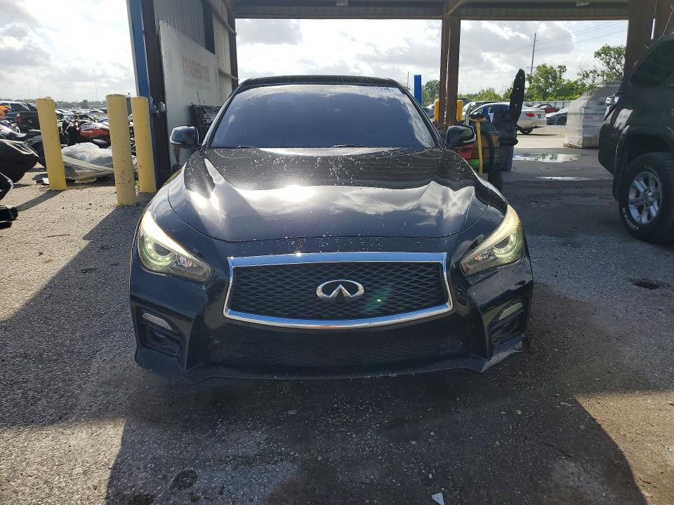 2015 Infiniti Q50 VIN JN1BV7AR2FM396744 COPART salvage auction — REAR END, Fl - Cert Of Title Slvg Rebuildable, sold $35 on 2026-07-31 (photo 5)