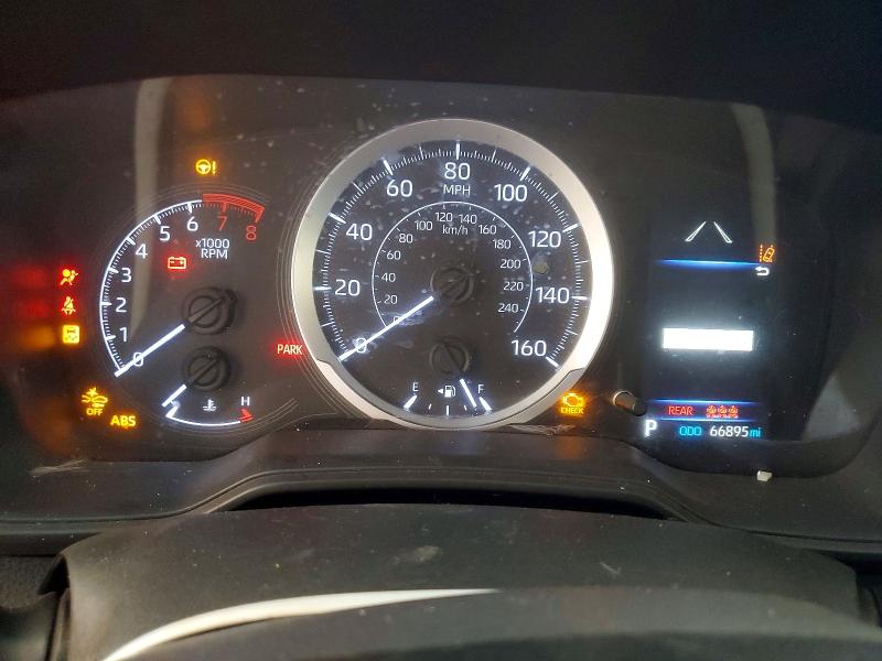 2020 Toyota Corolla VIN JTDEPRAE0LJ012406 COPART salvage auction — FRONT END, TX - SALVAGE VEHICLE TITLE, sold $175 on 2026-07-09 (photo 9)
