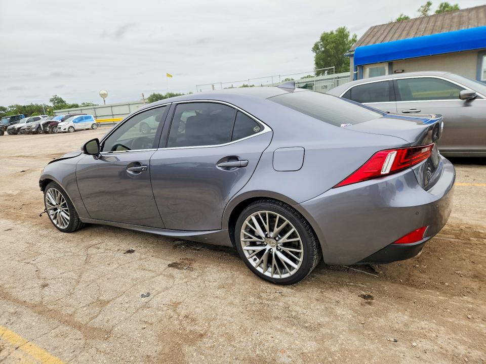 2016 Lexus Is VIN JTHBA1D29G5037373 COPART salvage auction — FRONT END, Ks - Cert Of Title-Salvage, sold $4,300 on 2026-07-22 (photo 2)
