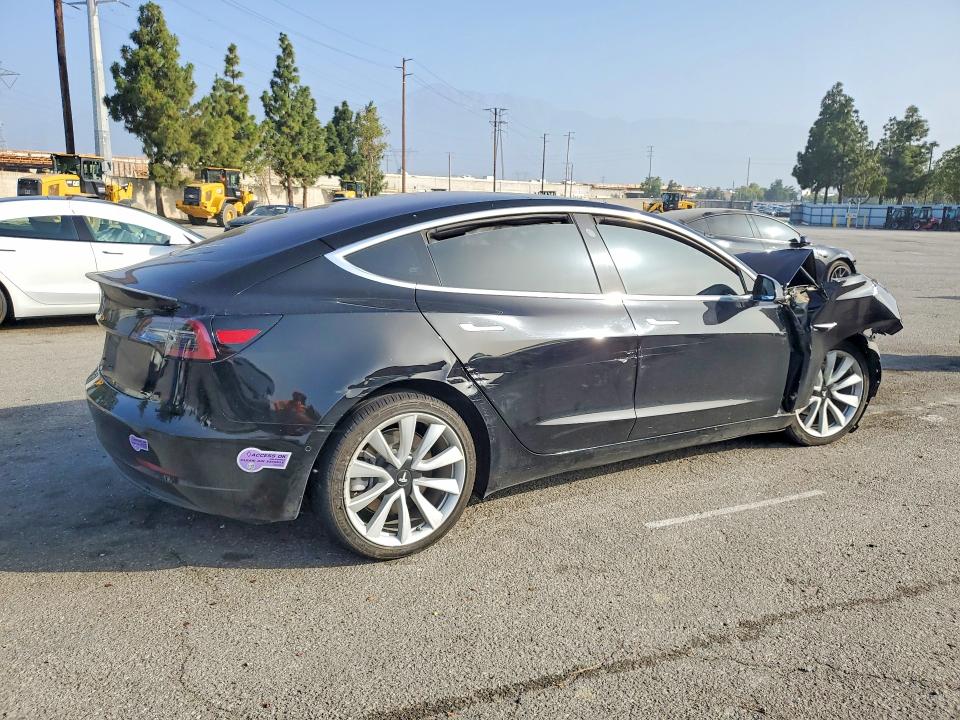 2018 Tesla Model 3 VIN 5YJ3E1EA0JF149310 COPART salvage auction — FRONT END, Ca - Salvage Certificate, sold $2,850 on 2026-07-30 (photo 3)