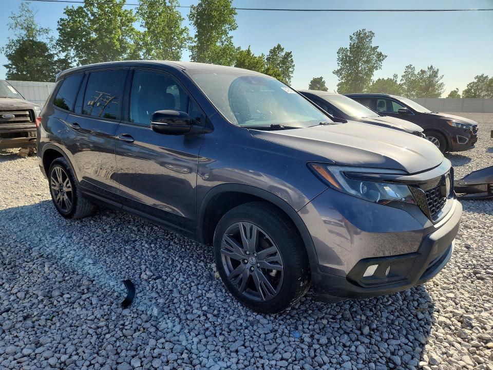 2021 Honda Passport VIN 5FNYF8H56MB009776 COPART salvage auction — SIDE, Mi - Scrap Certificate Of Title, sold $4,750 on 2026-07-02 (photo 4)