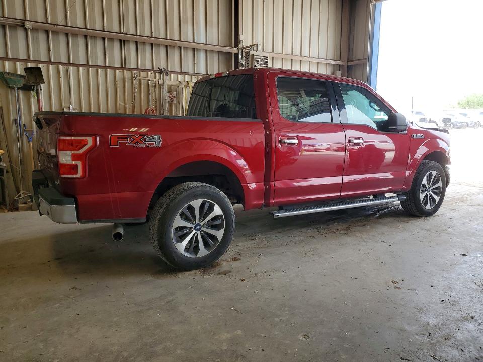 2018 Ford F-150 lightning VIN 1FTEW1EG5JKF74163 COPART salvage auction — FRONT END, TX - CERTIFICATE OF TITLE, sold $8,600 on 2026-07-27 (photo 3)