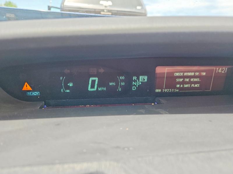 2012 Toyota VIN JTDKN3DU9C1499081 COPART salvage auction — FRONT END, Co - Salvage Title, sold $725 on 2026-07-13 (photo 9)