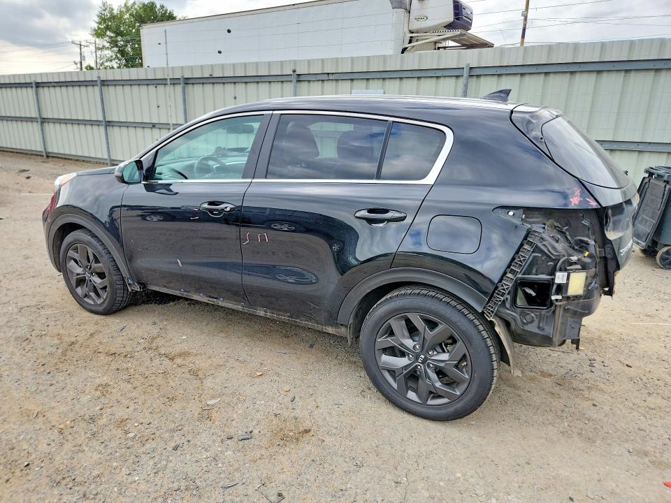 2022 Kia Sportage VIN KNDPM3AC4N7991067 COPART salvage auction — REAR END, La - Cert Of Title-Salvage, sold $2,900 on 2026-07-09 (photo 2)