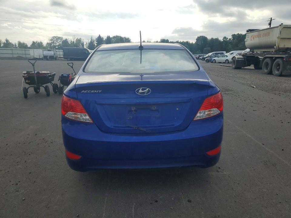 2012 Hyundai VIN KMHCU4AE6CU182301 COPART salvage auction — SIDE, Or - Salvage Title Certificate, sold $550 on 2026-07-13 (photo 6)