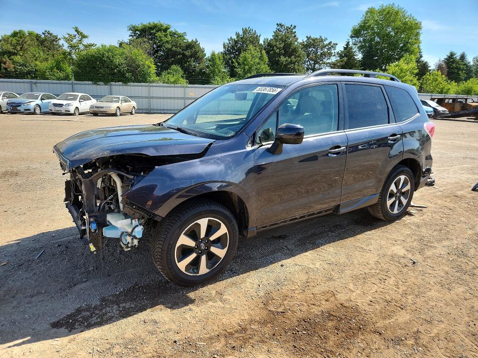 2017 Subaru Forester VIN JF2SJAEC1HH517420 COPART salvage auction — FRONT END, Il - Salvage Certificate, sold $1,650 on 2026-07-07 (photo 1)