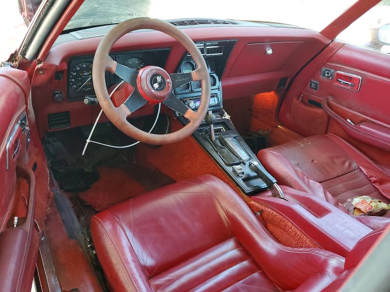 1981 Chevrolet Corvette VIN 1G1AY8766BS429715 COPART salvage auction — MINOR DENT/SCRATCHES, Va - Certificate Of Title, sold $8,600 on 2026-07-28 (photo 8)