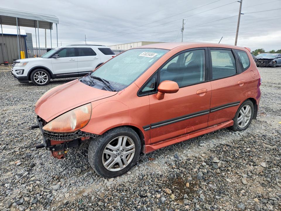 2008 Honda Fit VIN JHMGD38668S048212 COPART salvage auction — FRONT END, GA - CERT OF TITLE-SALVAGE, sold $550 on 2026-07-28 (photo 1)
