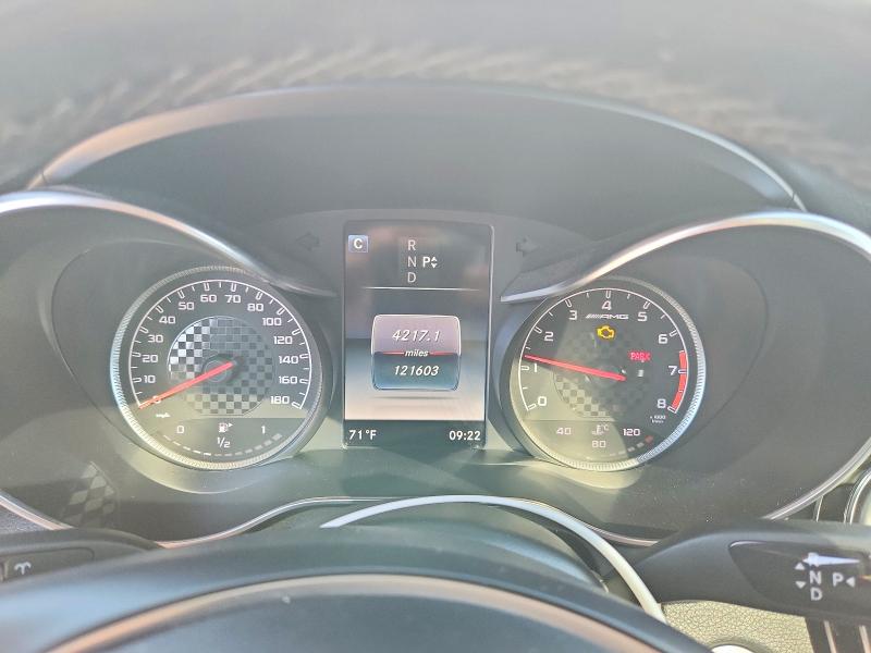 2017 Mercedes-benz Glc VIN WDC0G6EB1HF254439 COPART salvage auction — FRONT END, Ca - Salvage Certificate, sold $8,500 on 2026-07-13 (photo 9)