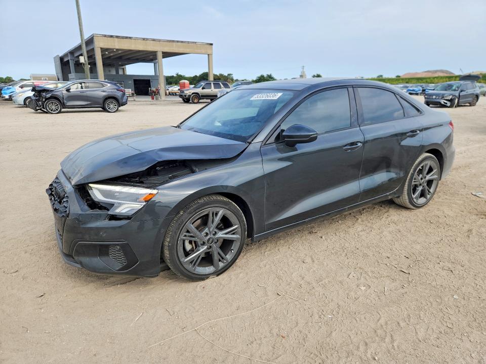 2024 Audi A3 VIN WAUAUDGY3RA003426 COPART salvage auction — FRONT END, Fl - Certificate Of Destruction, sold $5,300 on 2026-07-14 (photo 1)