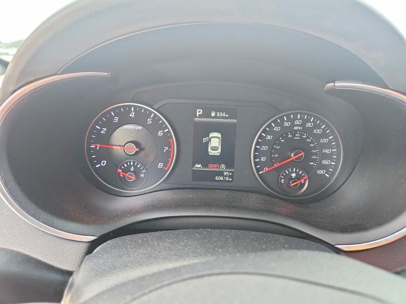 2023 Kia Stinger VIN KNAE35LD8P6131514 COPART salvage auction — FRONT END, Fl - Cert Of Title Slvg Rebuildable, sold $8,000 on 2026-07-25 (photo 9)