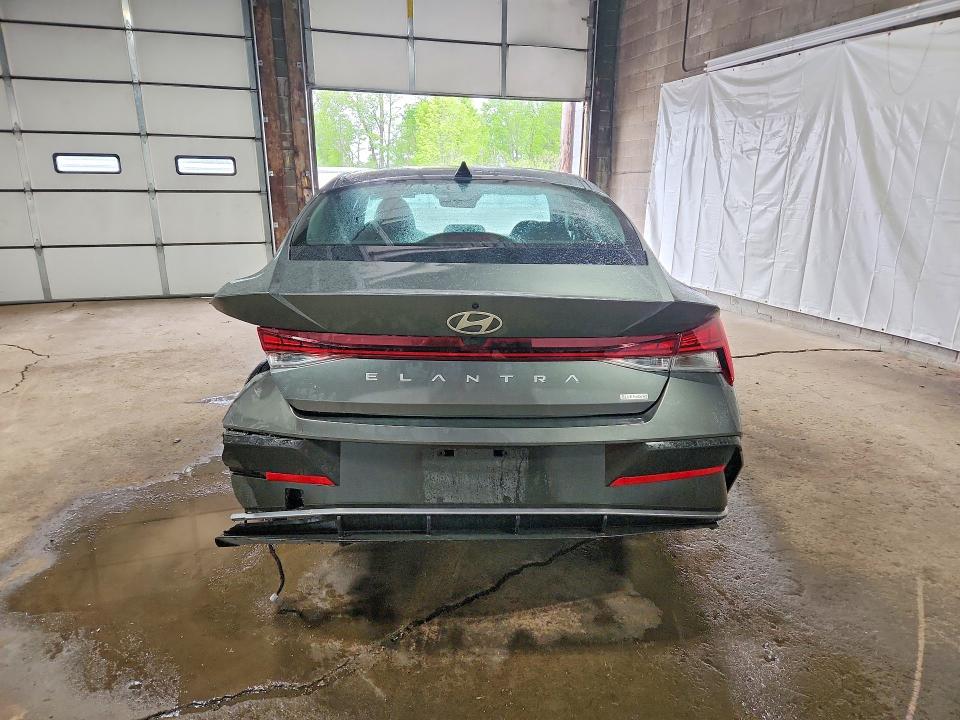 2026 Hyundai Elantra VIN KMHLM4DJ9TU201982 COPART salvage auction — REAR END, Va - Cert Of Title - Salvage, sold $5,800 on 2026-07-06 (photo 6)