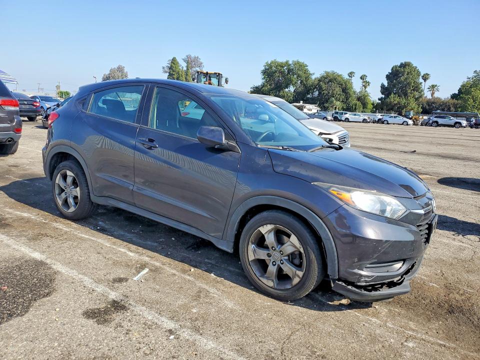 2018 Honda Hr-v VIN 3CZRU6H31JG700081 COPART salvage auction — FRONT END, Ca - Salvage Certificate, sold $60 on 2026-07-02 (photo 4)