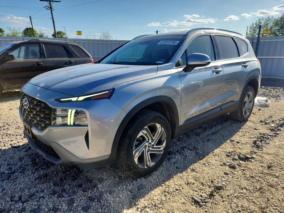 2023 Hyundai Santa fe VIN 5NMS2DAJ1PH563652 COPART salvage auction — HAIL, Mo - Salvage Certificate Of Title, sold $8,200 on 2026-07-27 (photo 1)