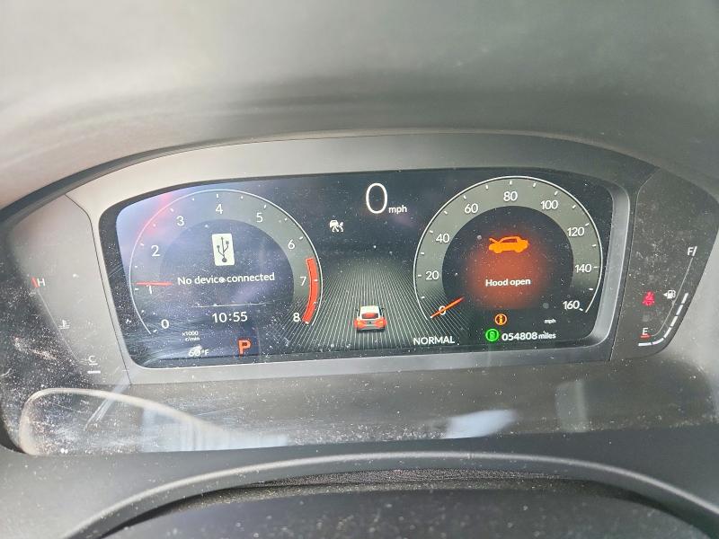 2024 Acura Integra VIN 19UDE4H35RA013134 COPART salvage auction — HAIL, Mo - Salvage Certificate Of Title, sold $12,400 on 2026-07-28 (photo 9)