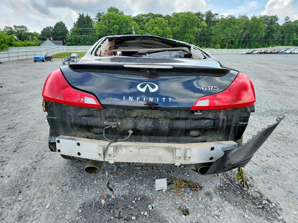 2009 Infiniti G VIN JNKCV64E29M602541 COPART salvage auction — ROLLOVER, SC - CERT OF TITLE-SALVAGE, sold $175 on 2026-07-29 (photo 6)