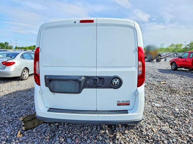 2022 Ram Promaster city VIN ZFBHRFAB2N6Y08742 COPART salvage auction — FRONT END, Il - Salvage Certificate, sold $15 on 2026-07-29 (photo 6)