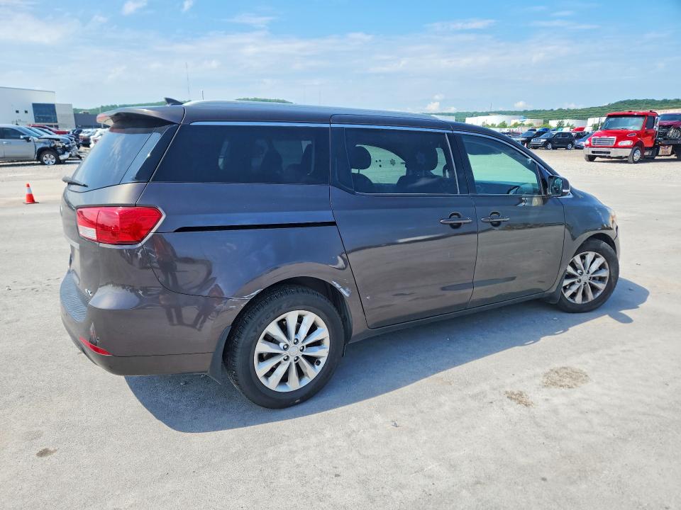 2017 Kia SEDONA VIN KNDMC5C14H6292206 COPART salvage auction — SIDE, Ok - Cert Of Title-Salvage, sold $1,400 on 2026-07-31 (photo 3)