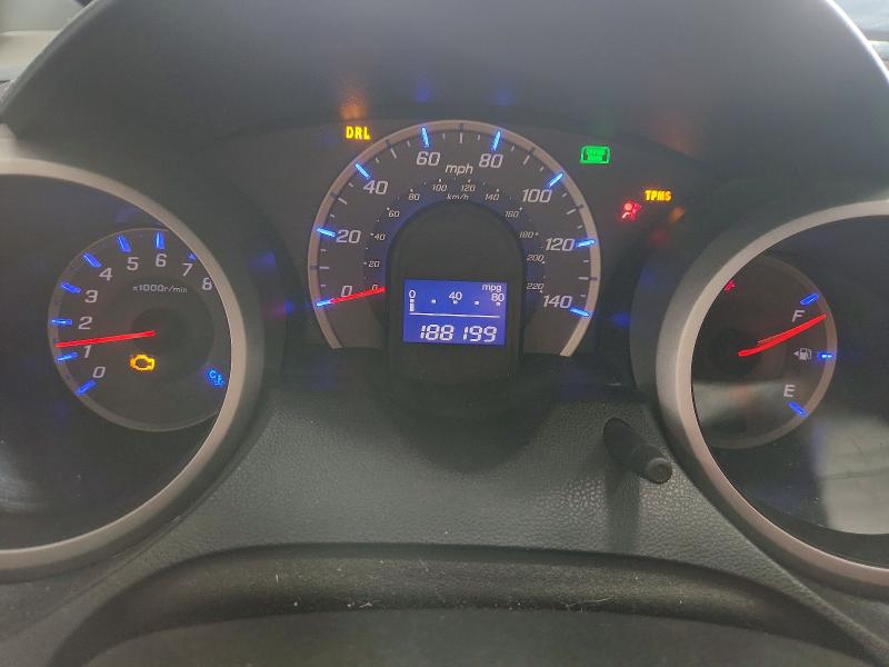 2009 Honda Fit VIN JHMGE88419S068734 COPART salvage auction — FRONT END, Il - Salvage Certificate, sold $275 on 2026-07-08 (photo 9)