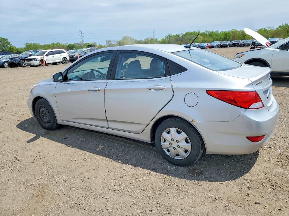 2016 Hyundai Accent VIN KMHCT4AE8GU988858 COPART salvage auction — HAIL, Il - Salvage Certificate, sold $675 on 2026-07-15 (photo 2)